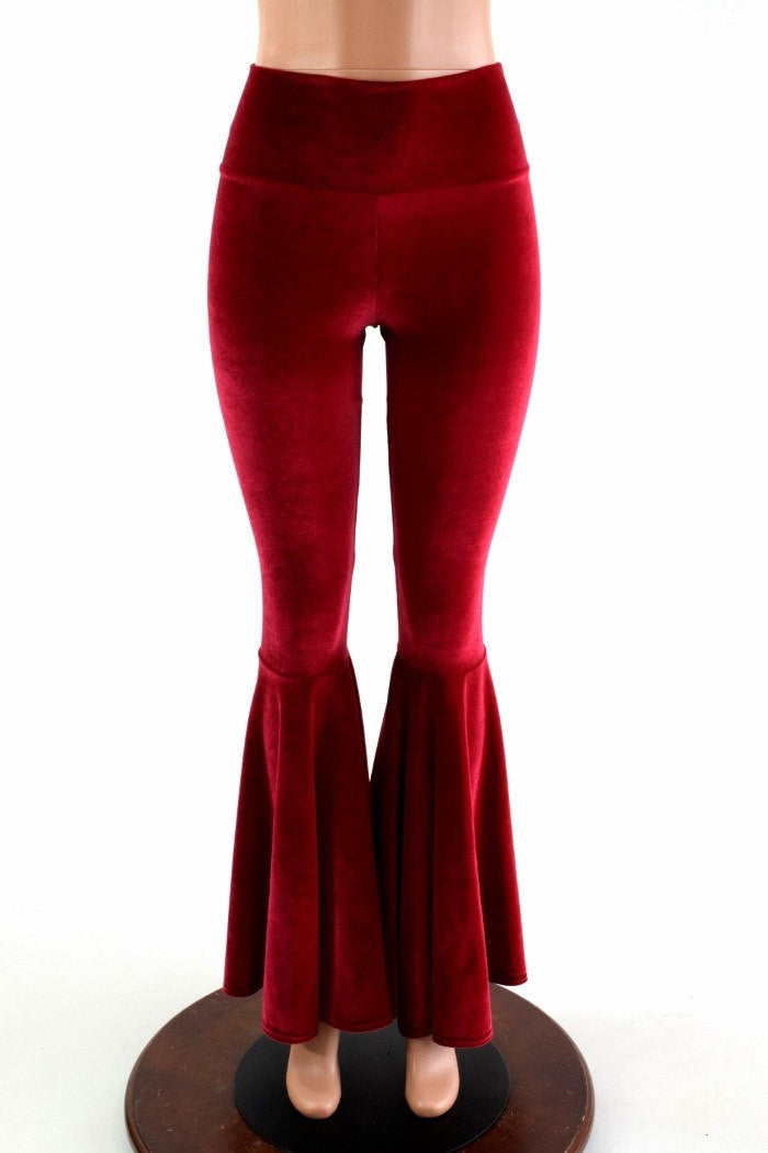 Bell Bottoms Flares - Neon Hot Pink Velvet - Choose Your Rise– Peridot  Clothing