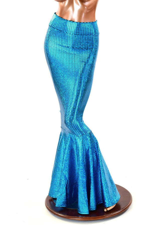 Aquamarine Mermaid Skirt | Coquetry Clothing