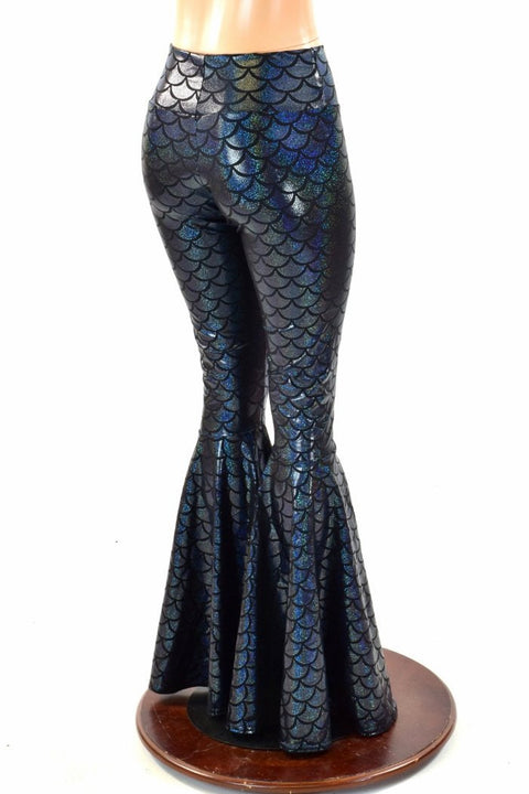 Mermaid High Waist Bell Bottom Flares | Coquetry Clothing