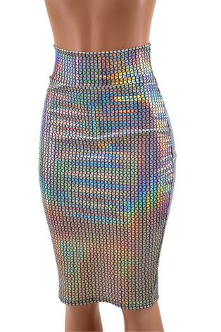 Retro Rainbow Side Panel High Waist Leggings