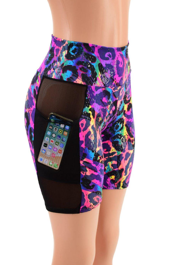 side pocket bike shorts