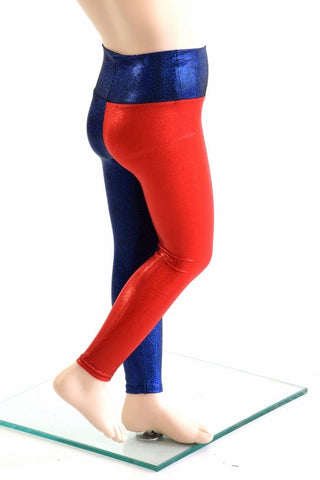 kids red leggings