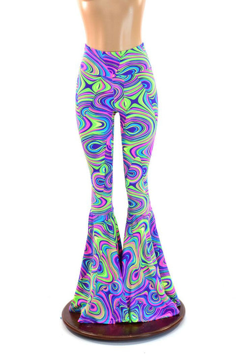 Close Up Galaxy Flared Pants For Sale Online