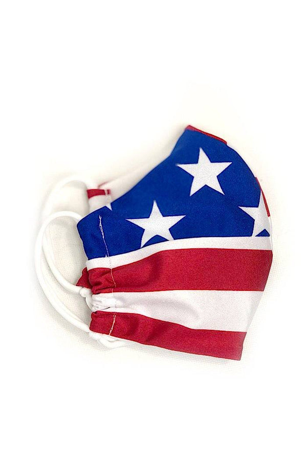 Stars and Stripes Face Mask | Coquetry Clothing