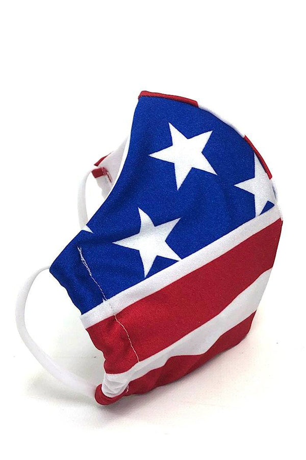 Stars and Stripes Face Mask | Coquetry Clothing