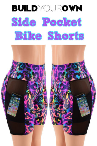 bike shorts side pocket