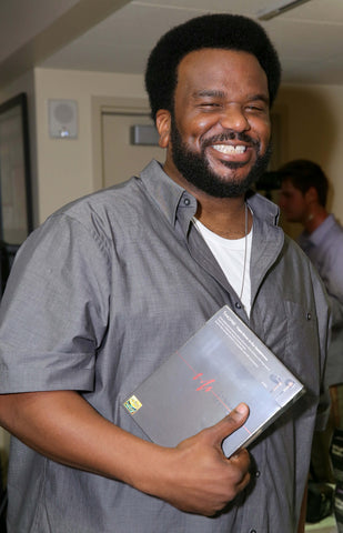 Actor comedian, Craig Robinson, from The Office teen choice awards 1MORE headphones triple driver