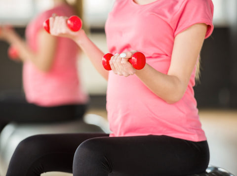 best pregnancy workouts lifting weights