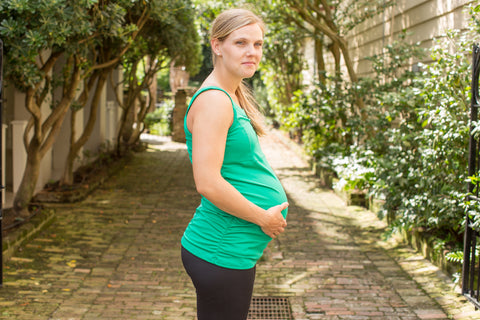 correct fit in maternity activewear boost tank
