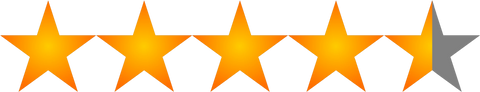 4.5 star rating