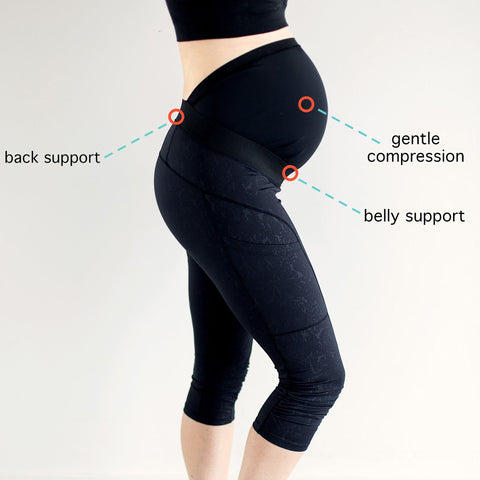 pregnancy essentials belly support leggings