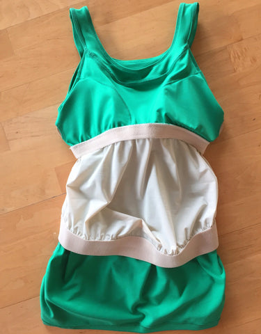 sports bra built in to maternity activewear