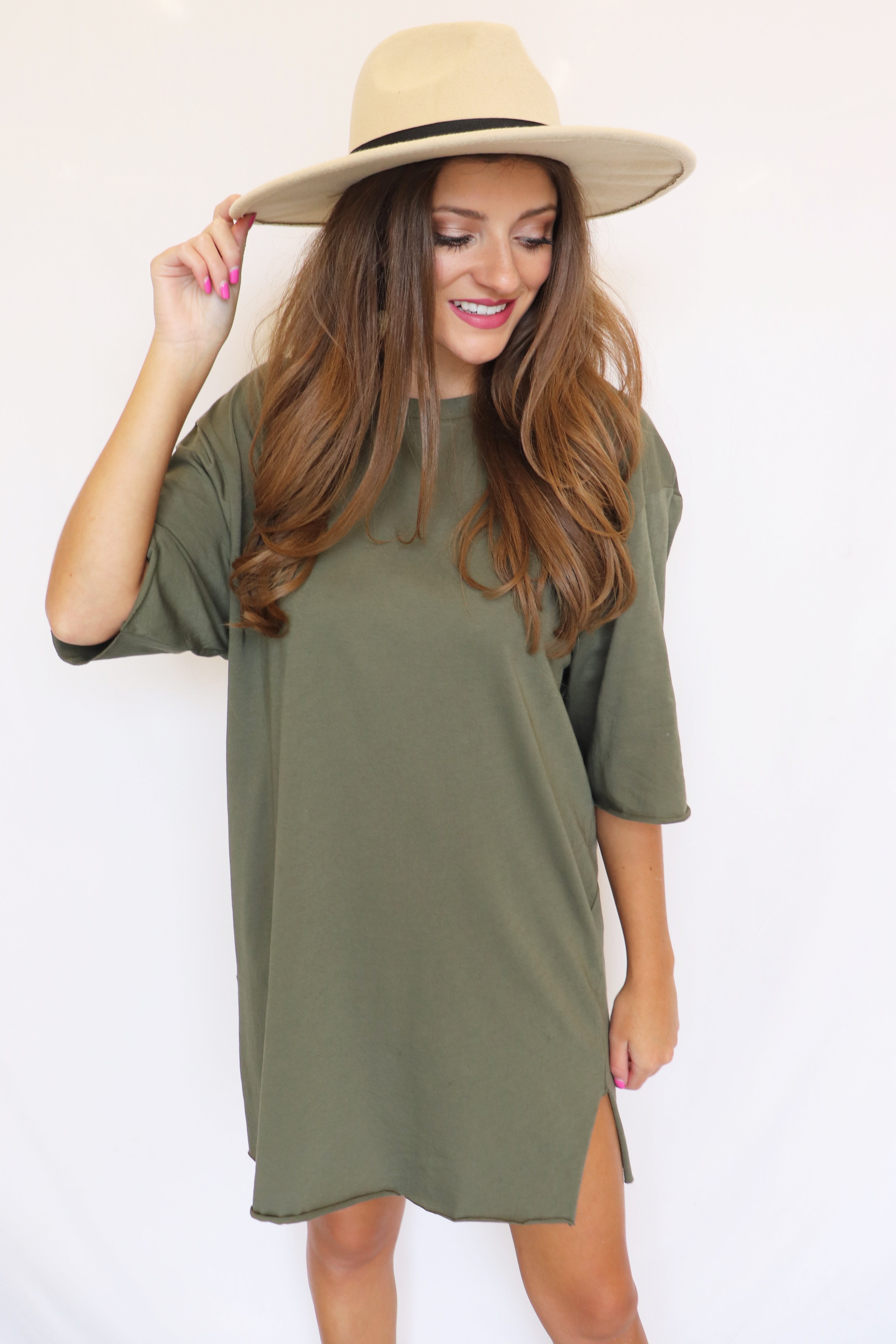 olive green dresses online
