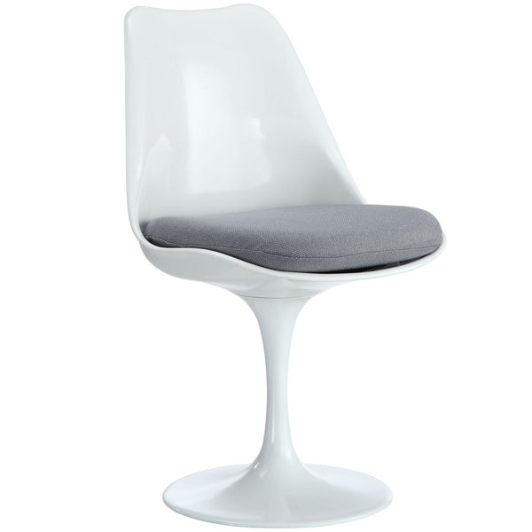 Eero Saarinen Style Glossy White Tulip Side Chair ABS ...