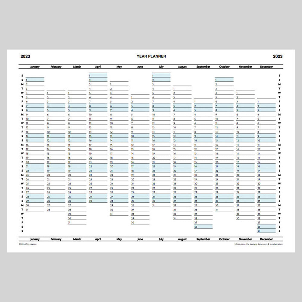 Planner Calendar 2023 Printable Printable Blank World