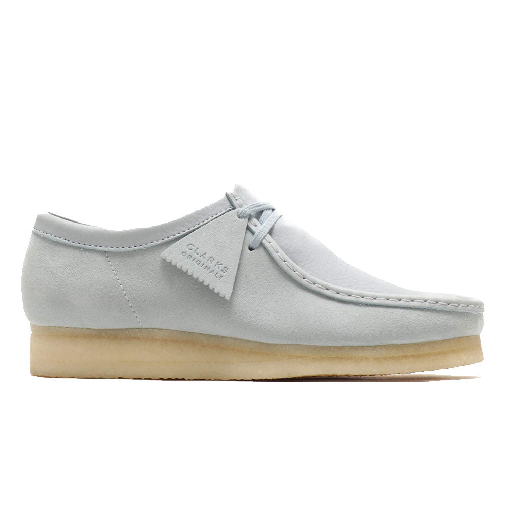 light blue wallabees