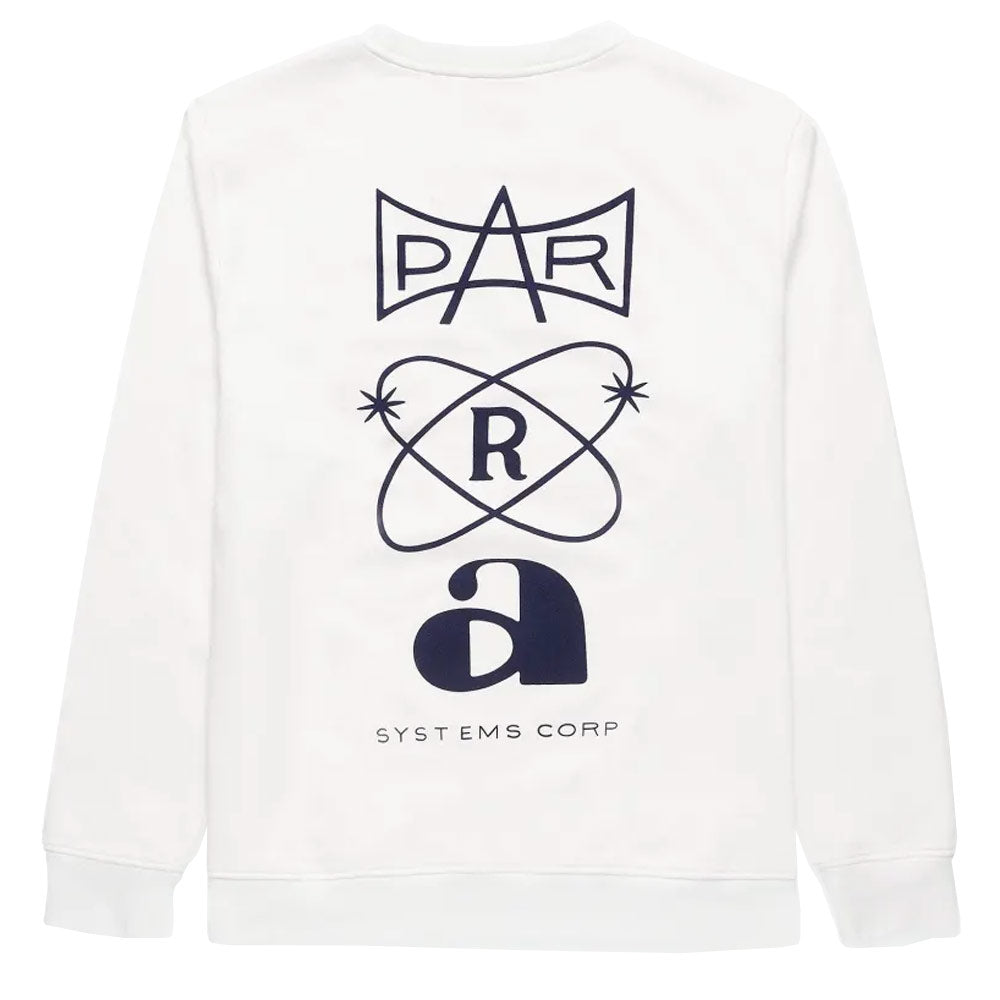 Systems Logo Crew Neck Sweatshirt 'White'