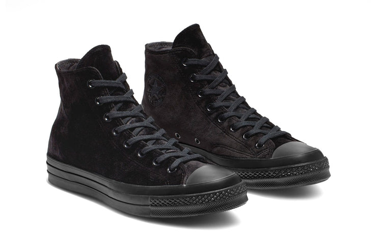 Chuck 70 Velvet High Top 'Black 