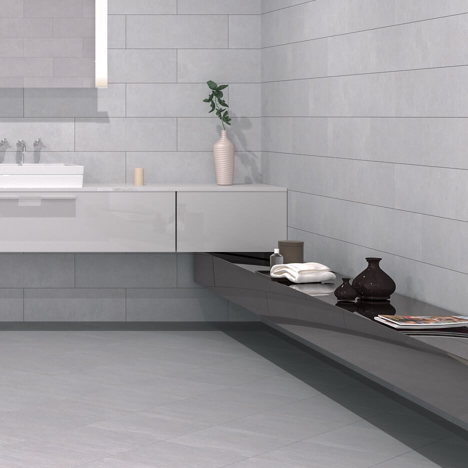 Modern Grey Ceramic Tiles For Stunning Uk Bathrooms Tile Devil