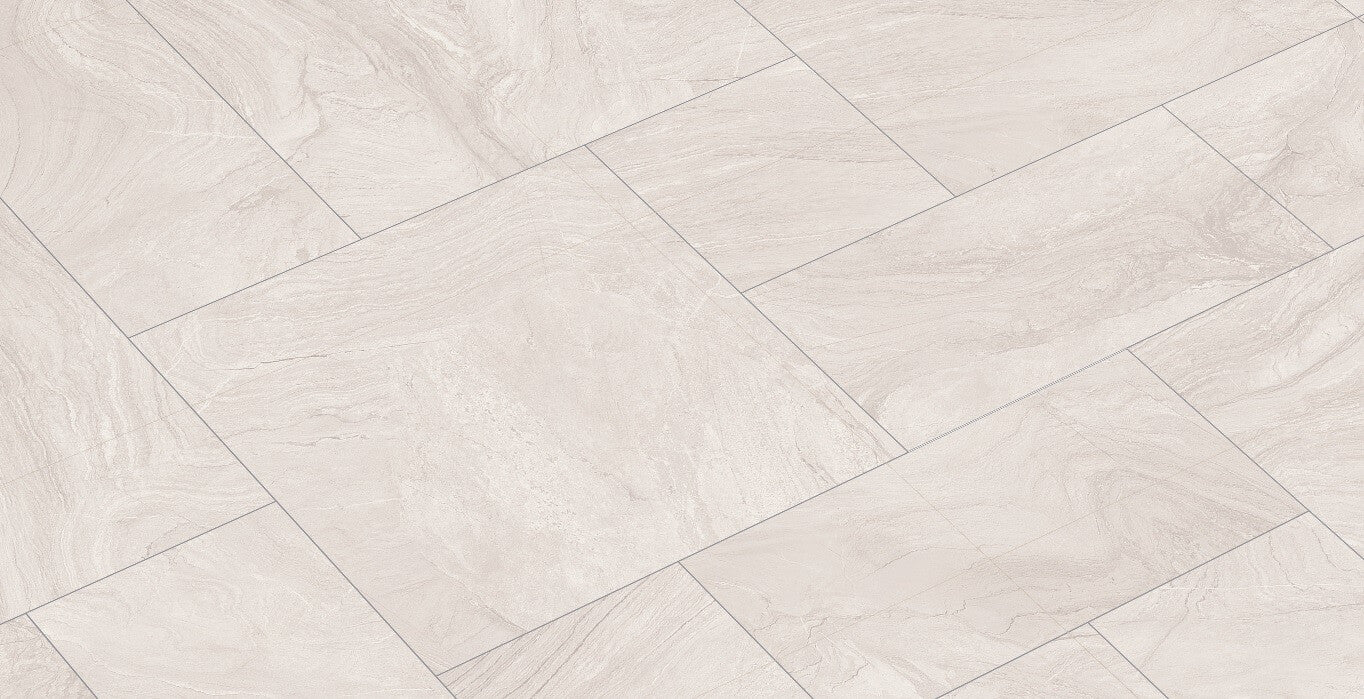 White Kitchen Floor Tiles With Beautiful Styling By Spain S