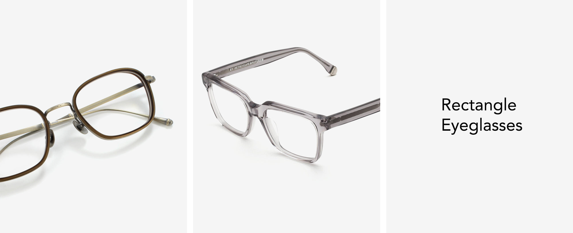 Rectangle Eyeglasses // Specs Collective