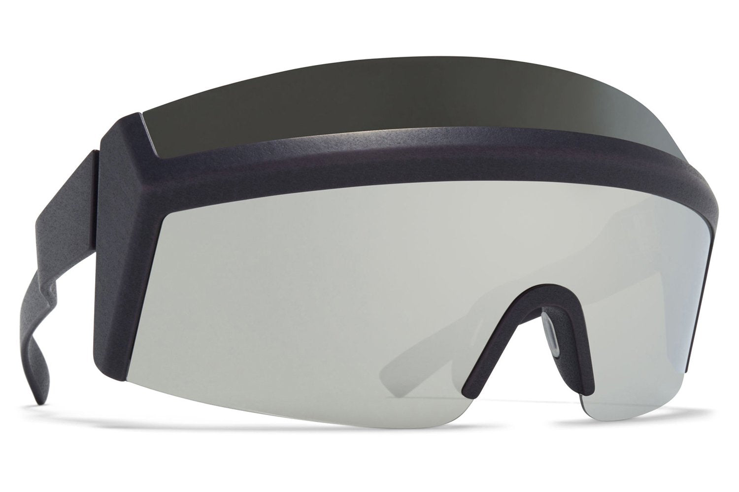 MYKITA & Bernhard Willhelm | Satori in MD35 - Slate Grey with Silver Flash Double Shield