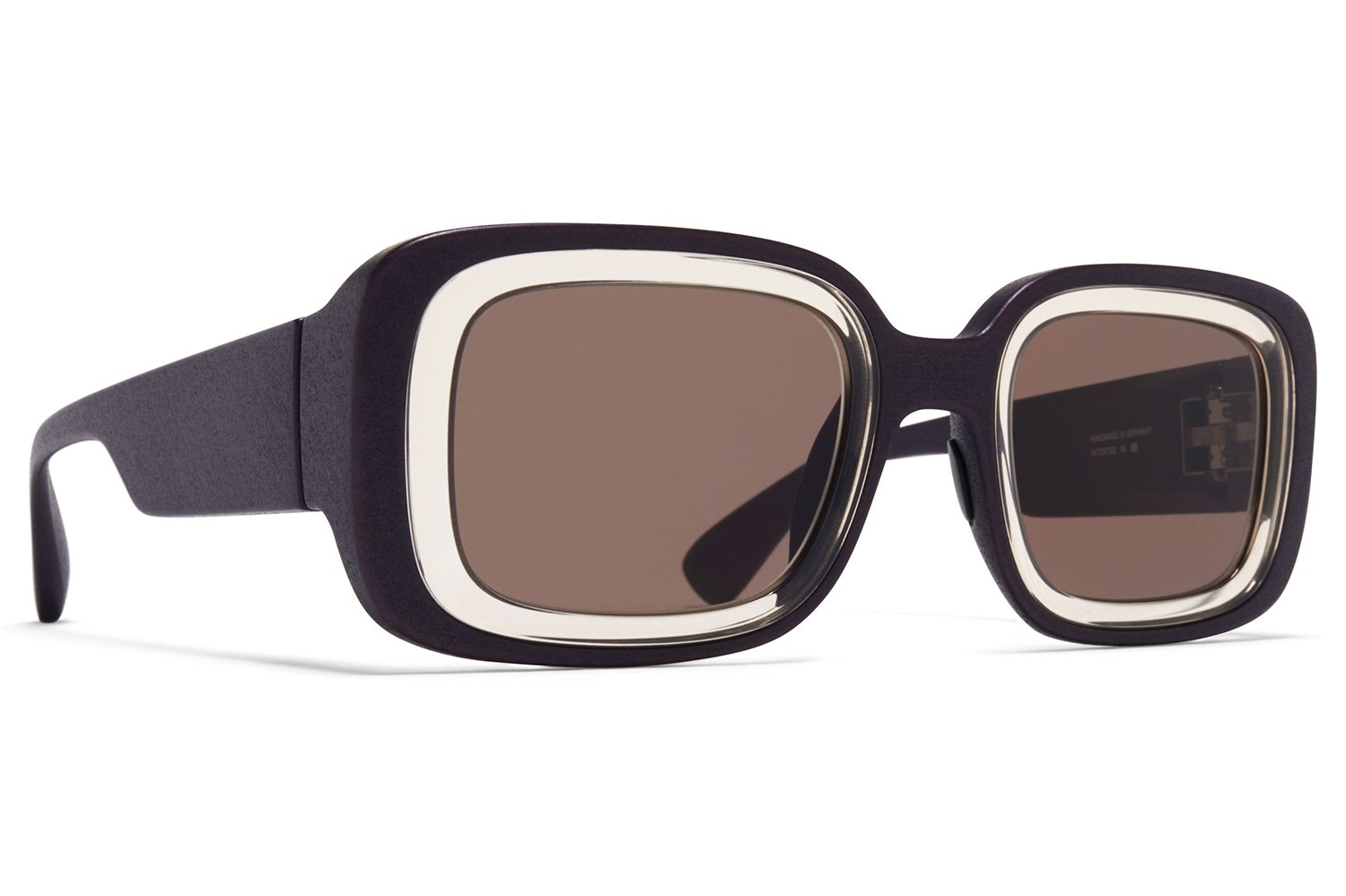 MYKITA | Studio 13.1 Sunglasses in MA3 - Slate Grey/Champagne with Terra Solid Lenses