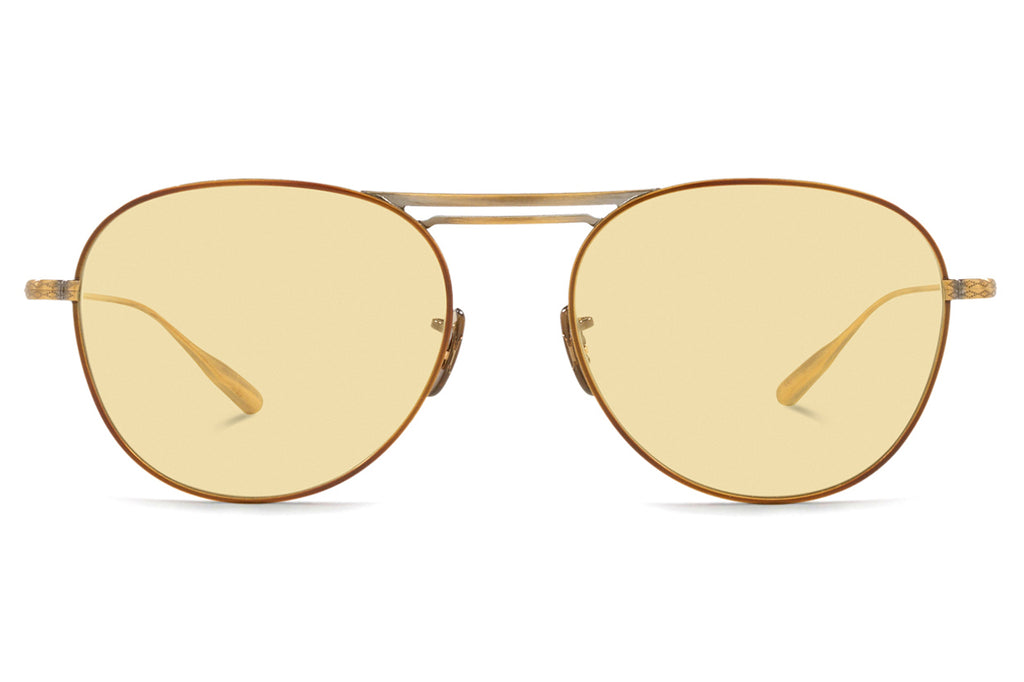 Oliver Peoples Mandeville Sunglasses Brushed Gold/Gradient Lens at CareOfCa