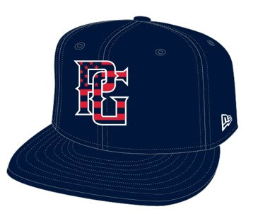 Perfect Game X New Era 9fifty Trucker Hat Patriotic Navy Perfect Game Apparel