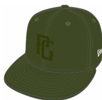 Perfect Game X New Era 59fifty Hat Rifle Green Perfect Game Apparel