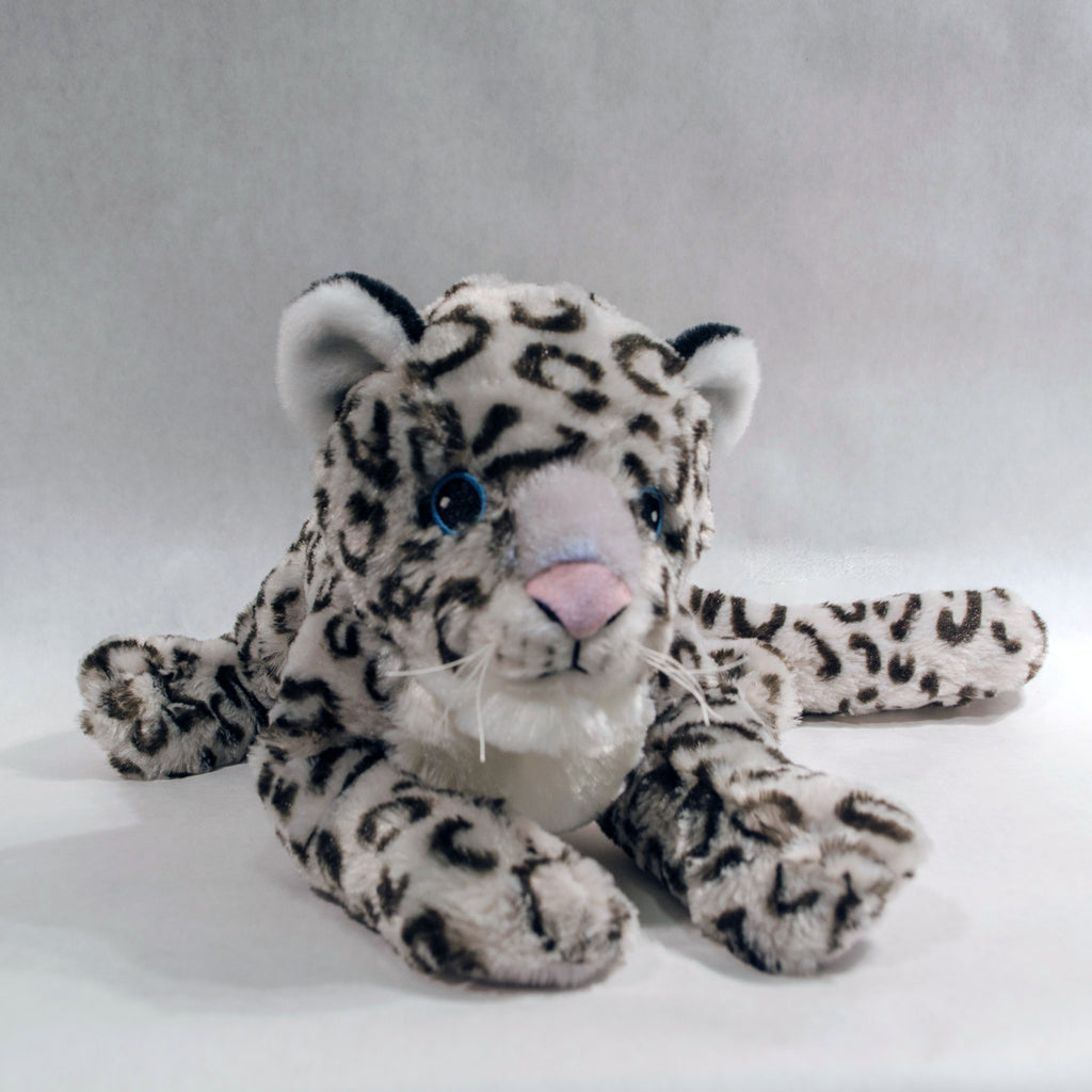 snow leopard soft toy