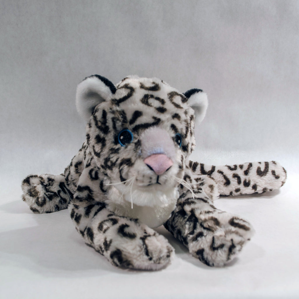 snow leopard plush