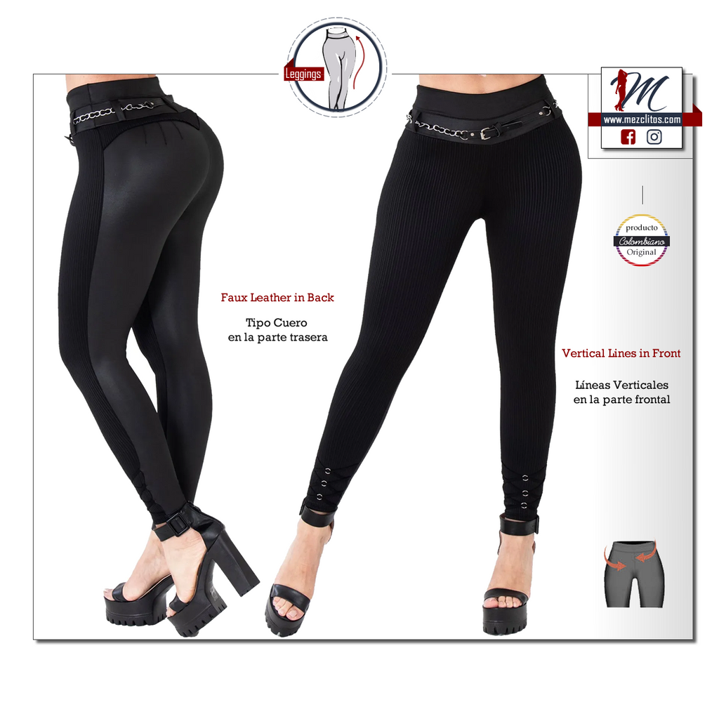 Pitbull Leggings con Faja Interna LE965 – Mezclitos