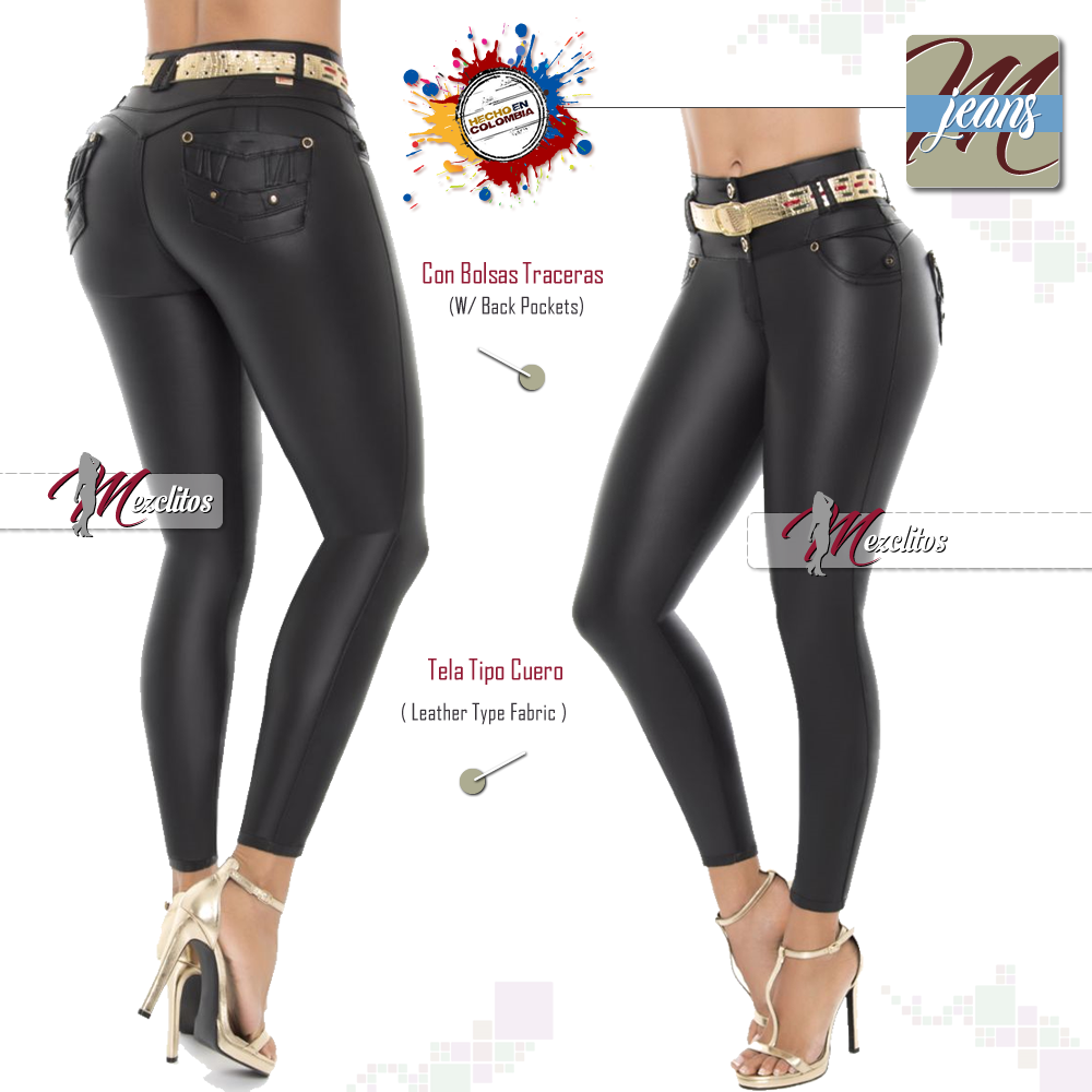 Pitbull Jeans Tipo Cuero 6480 - 100% – Mezclitos