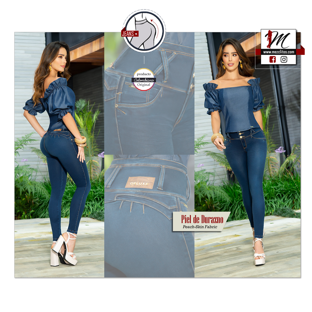 WOW Jeans Colombianos Levanta Cola Khaki 804848