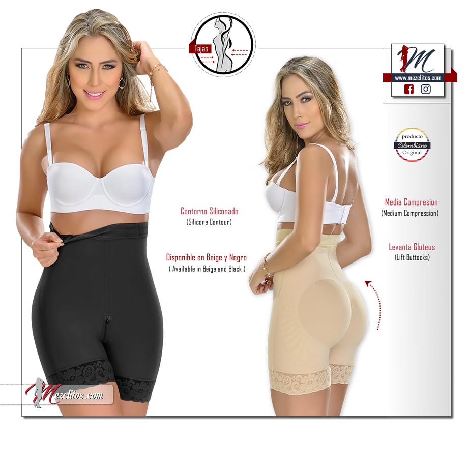  Fajas Colombianas MyD Body Shaper Camiseta de