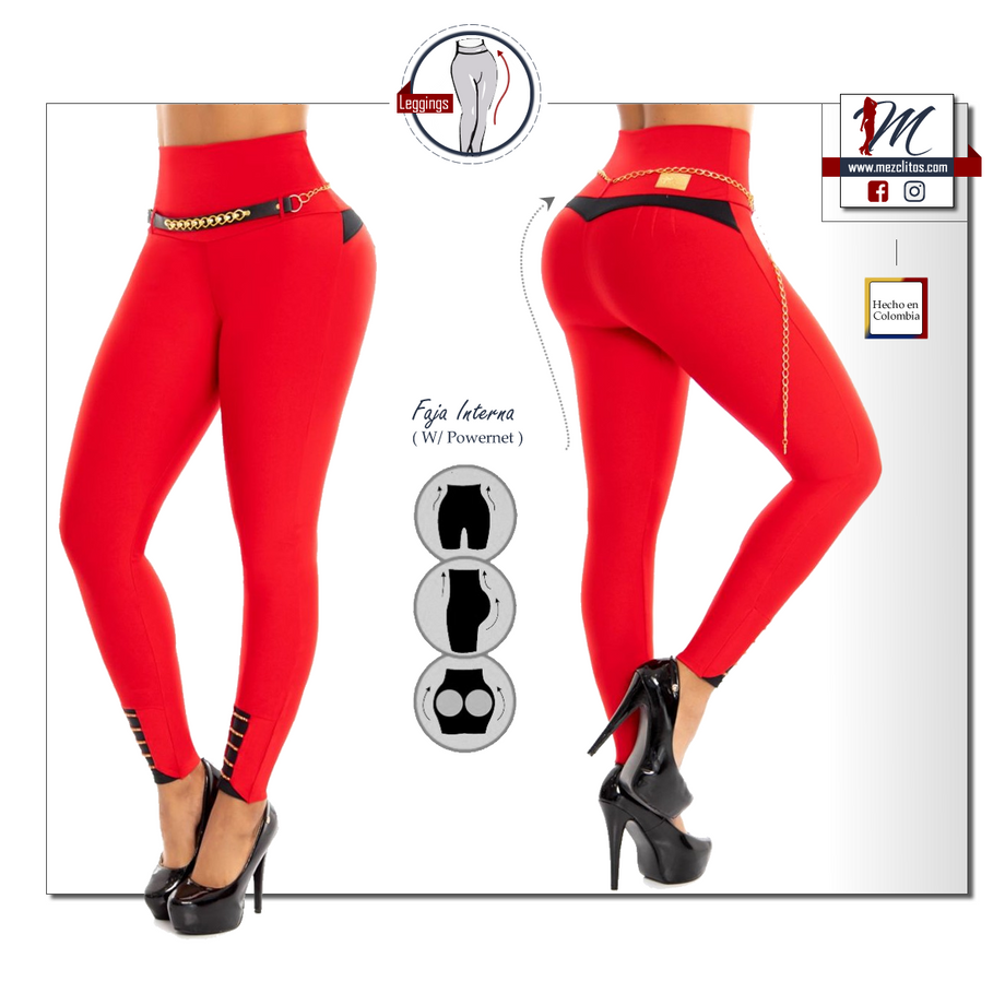 Leggings con Faja Interna 2027 - 100% Colombiano – Mezclitos