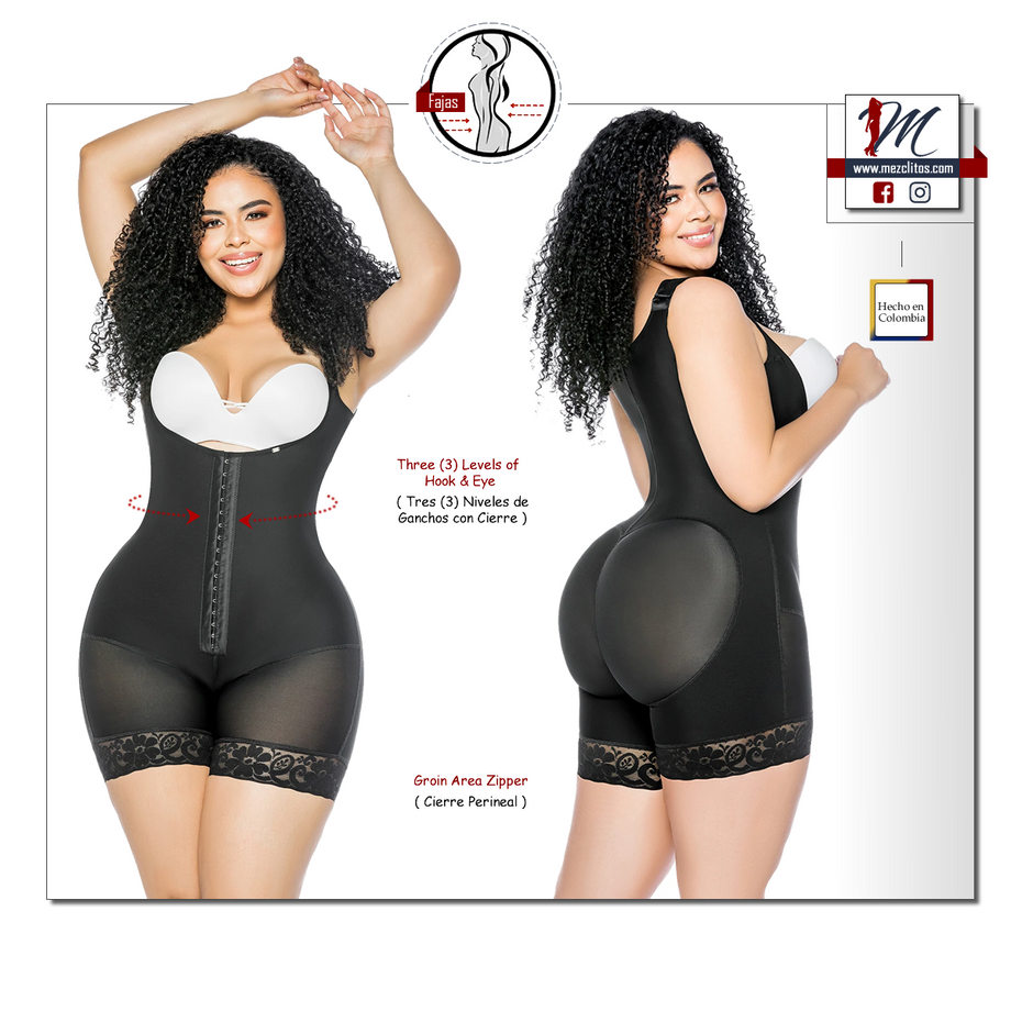 DIANE & GEORDI 2393 Post Surgery Compression Garment Fajas Colombianas  Reductora Black 5XL : : Clothing, Shoes & Accessories