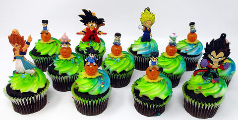 Bake DBZ-Themed Party Cup Cakes