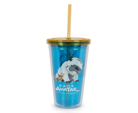 3. Avatar: The Last Airbender Aang and Appa Carnival Cup With Straw