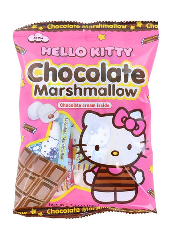 HELLO KITTY MARSHMALLOW CHOCOLATE FILLED CANDY | 3.1 OUNCE PACK