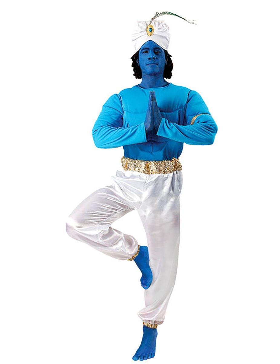 Blue Genie Men's Costume