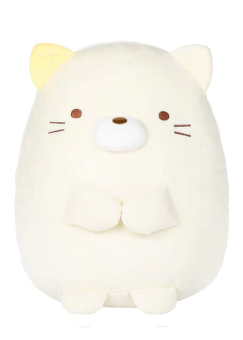 SUMIKKO GURASHI 9 INCH PLUSH - NEKO WHITE CAT