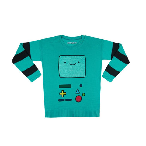 Adventure Time With Finn & Jake Beemo Bmo Sweater