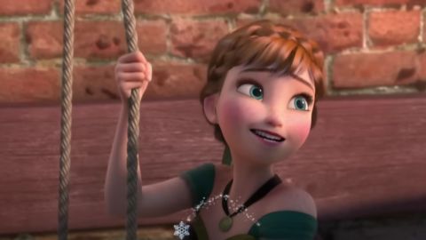 Anna Holding a Rope