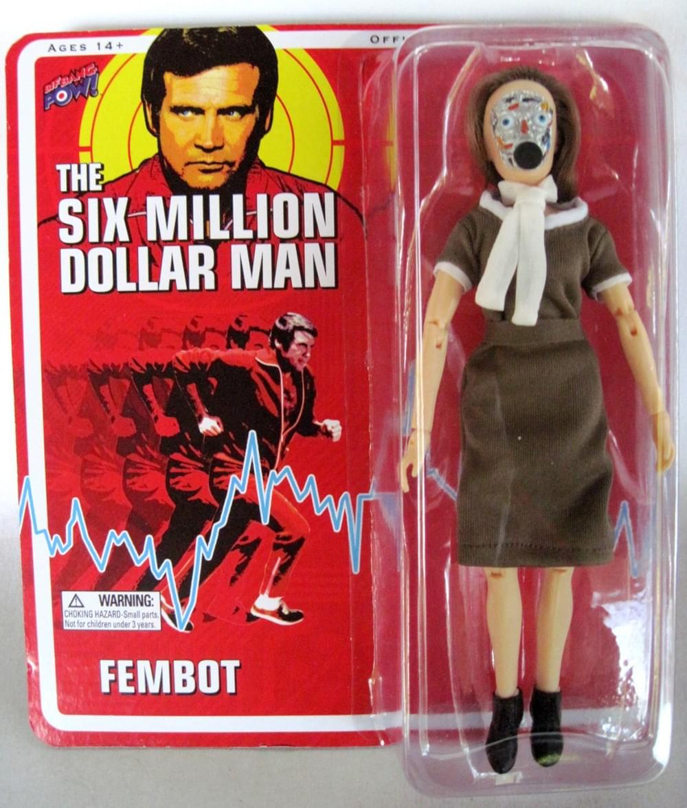 Six Million Dollar Man 8 Action Figure: Fembot