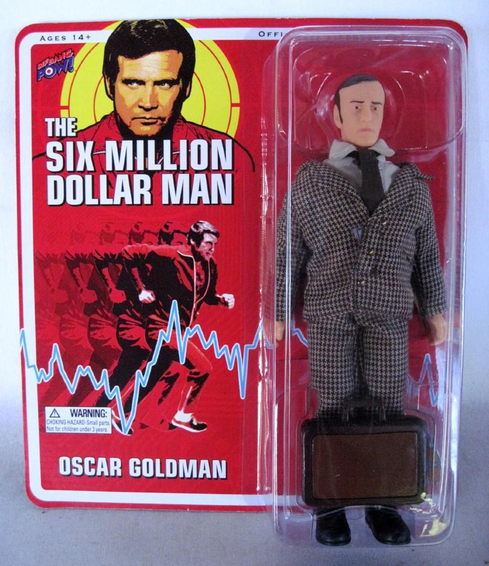 Six Million Dollar Man 8 Action Figure: Oscar Goldman