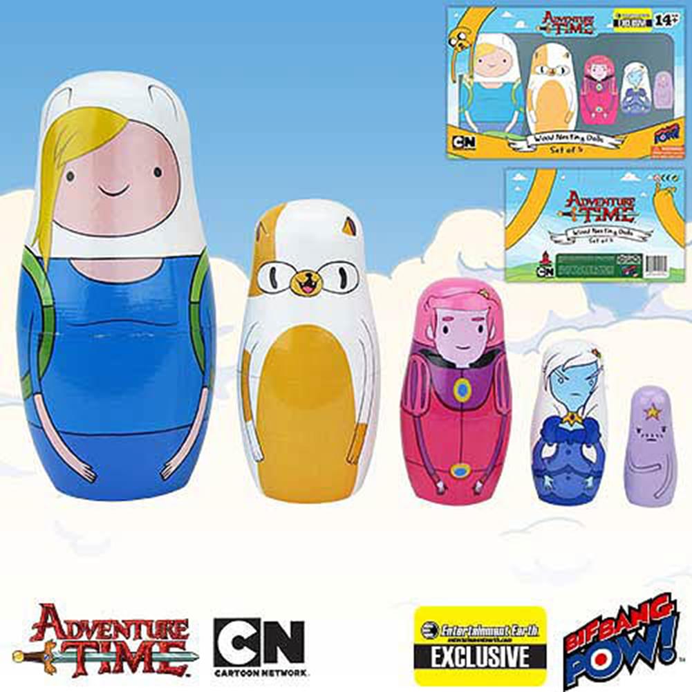 Adventure Time Nesting Dolls Set Of 5