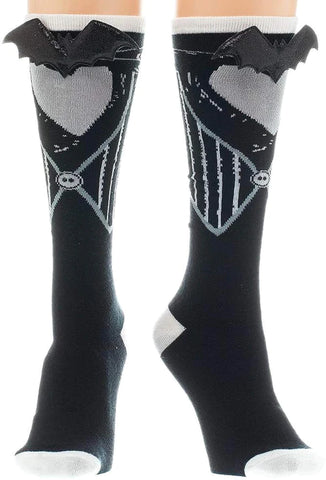 NIGHTMARE BEFORE CHRISTMAS JACK'S SUIT JUNIORS SOCK