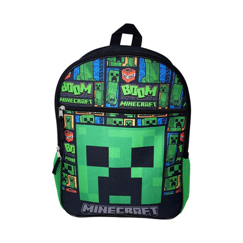 MINECRAFT COLLAGE 16 INCH KIDS BACKPACK